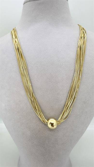 Vip 14 K Pearly Kolye