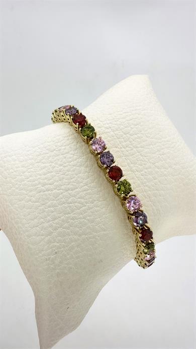 Vip 14 K Renkli Kalın Suyolu Bileklik