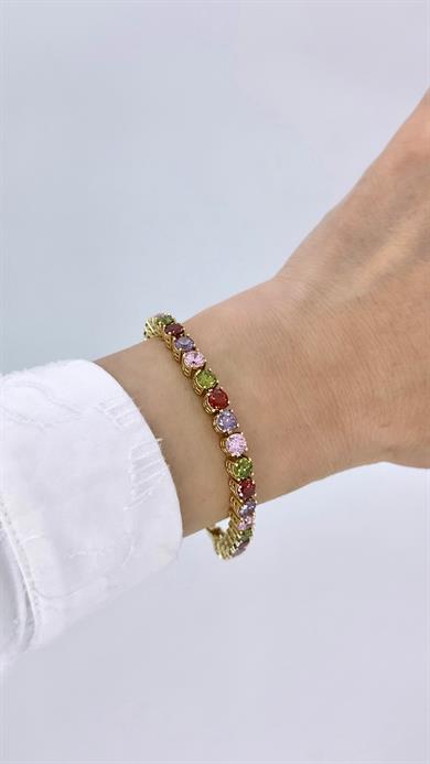 Vip 14 K Renkli Kalın Suyolu Bileklik