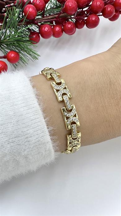 Vip 14 K Roma Model Bileklik