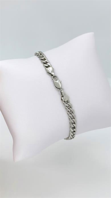 Vip Silver İnce Klasik Bileklik