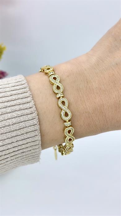 Vip 14 K Sonsuzluk Bileklik