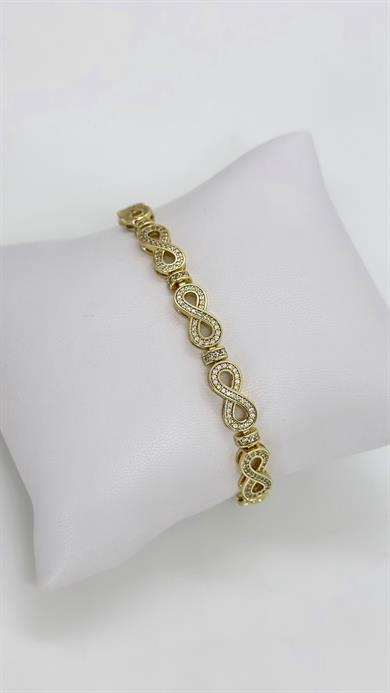 Vip 14 K Sonsuzluk Bileklik