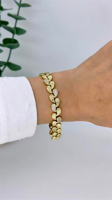 Vip 14 K Su Damlası Model Bileklik