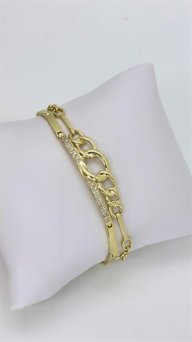 Vip 14 K Taç Model Bileklik