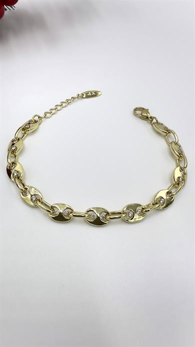 Vip 14 K Taş Detay Pluse Model Bileklik