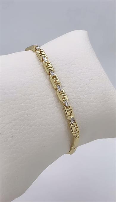 Vip 14 K Taşlı Bella Bileklik