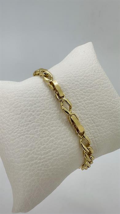 Vip 14 K Taşlı İnce Gurmet Bileklik
