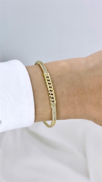 Vip 14 K Taşlı Örğü Model Kelepçe