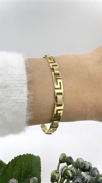 Vip 14 K Taşsız Vrsc Detay Model Bileklik