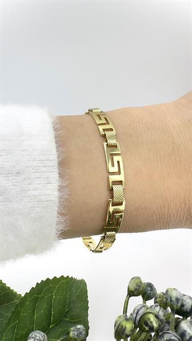 Vip 14 K Taşsız Vrsc Detay Model Bileklik