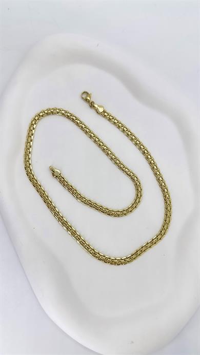 Vip 14 K Vintage Kolye 50cm