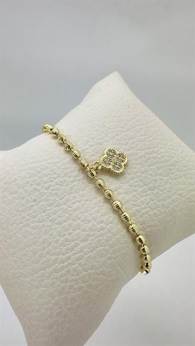 Vip 14 K Yoncalı Dorika Bileklik