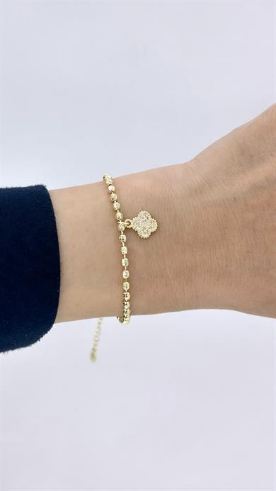 Vip 14 K Yoncalı Dorika Bileklik