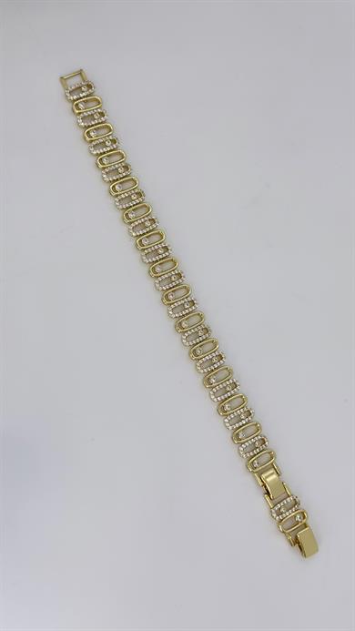 Vip 14 K Zikzak Model Bileklik