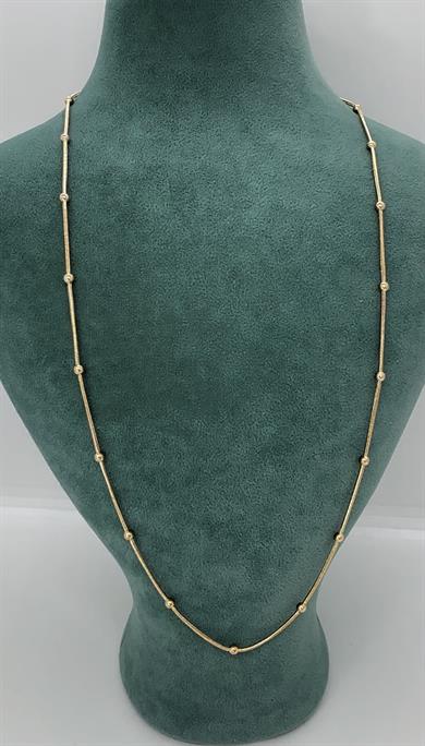 Vip Aralıklı Dorika Kolye 60 Cm