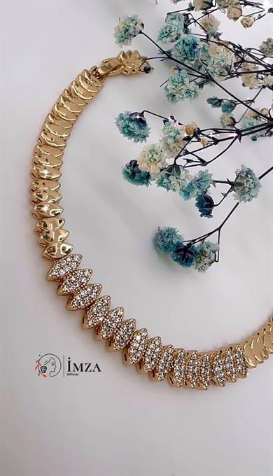 Vp Rose Gold Taşlı Bileklik