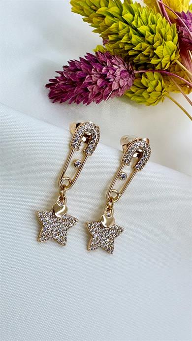 VİP ÇENGELLİ STAR KÜPE