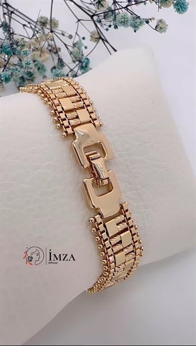 Vip Dama Desenli Hasır Bileklik