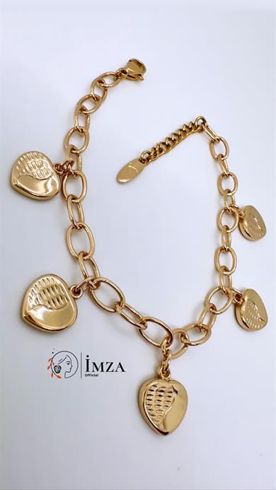 Vip Rose Gold Kalpli Bileklik