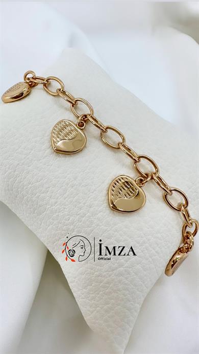 Vip Rose Gold Kalpli Bileklik
