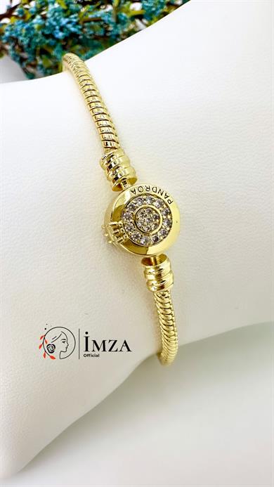 Vip Marka Model Gold Bileklik