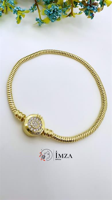 Vip Marka Model Gold Bileklik