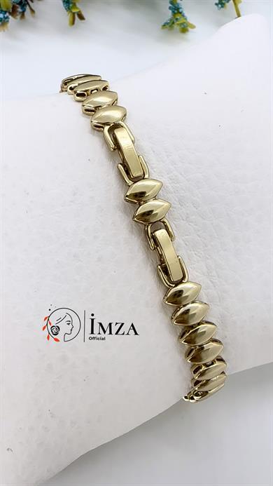 Vip Oval Taşlı Bileklik