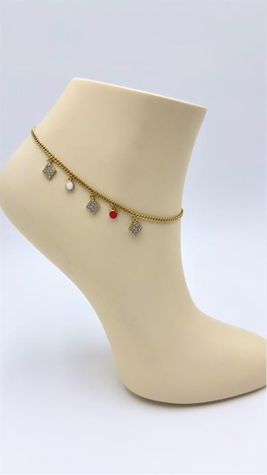 Vip Pembe Işıltısı Halhal