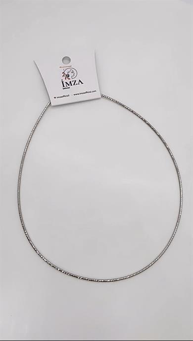 Vip Silver Choker Kolye