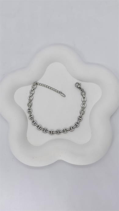 Vip Silver Gemici Model Bileklik
