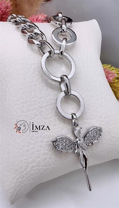 Vip Silver Melek Kolye