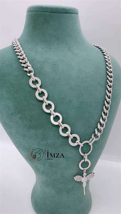 Vip Silver Melek Kolye