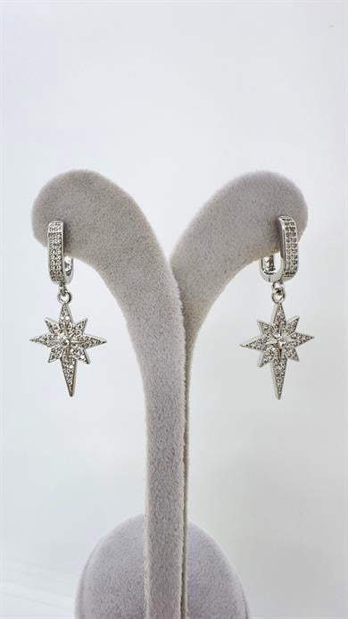 Vip Silver Siriüs Yıldızı Küpe