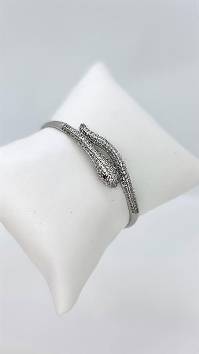 Vip Silver Yılanlı Kelepçe