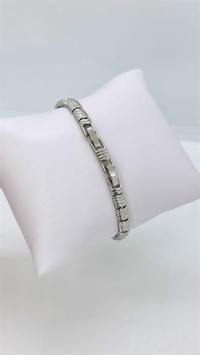 Vip Silversu Dalgası Bileklik