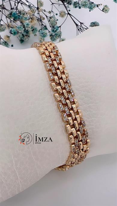 Vip Taşlı Hasır Bileklik