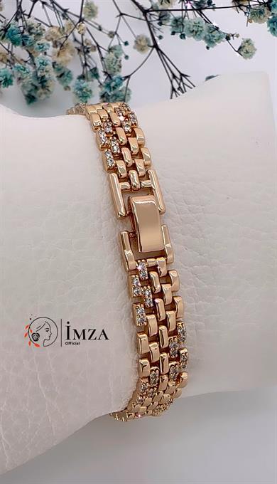 Vip Taşlı Hasır Bileklik