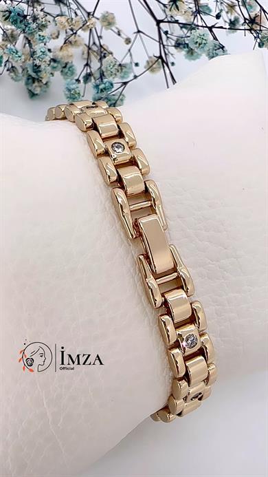 Vip Taşlı Rolex Bileklik