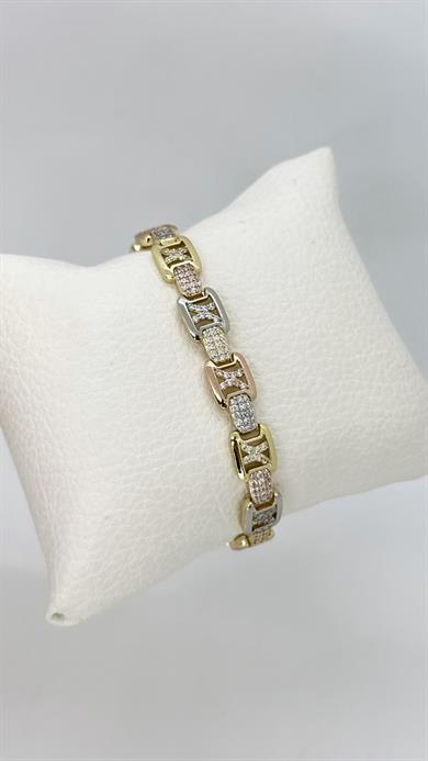 Vip Üç Renk Bileklik