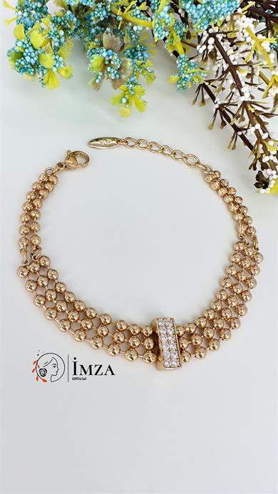 Vip Üç Sıralı Dorika Bileklik