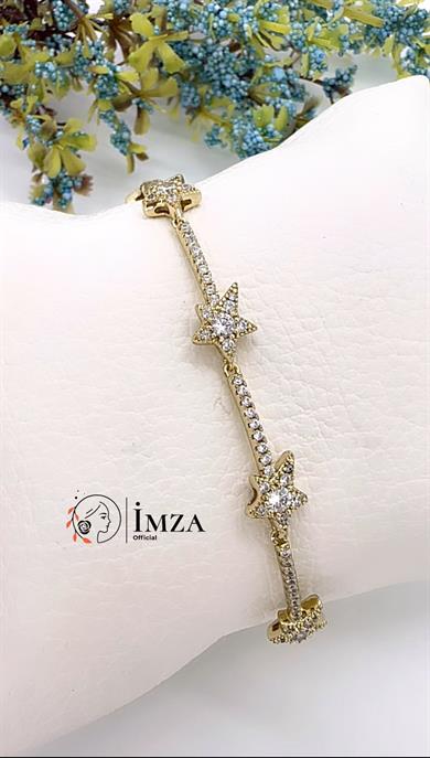 Vip 14 K Yıldız Bileklik