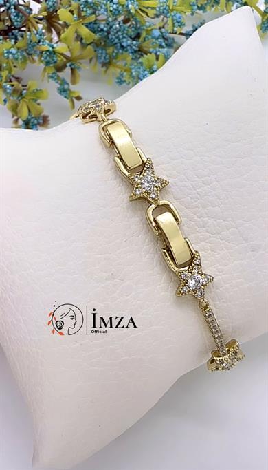 Vip 14 K Yıldız Bileklik