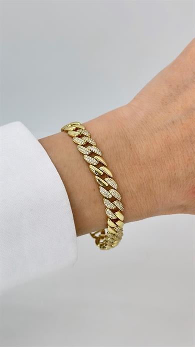 Vip14 K Taşlı Gurmet Bileklik