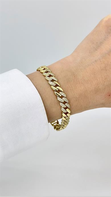 Vip14 K Taşlı Gurmet Bileklik