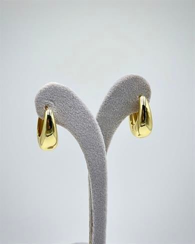 Vp 14 K Altın Kaplama Düz Sepet Model Küpe