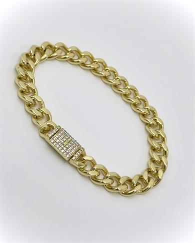 Vp 14 K Altın Kaplama & Gurmet  Model Bileklik