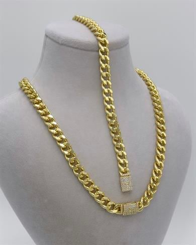 Vp 14 K Altın Kaplama & İnce Gurmet Model Kombin Set