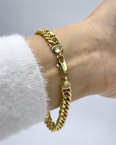 Vp 14 K Altın Kaplama İnce Samanyolu Bileklik