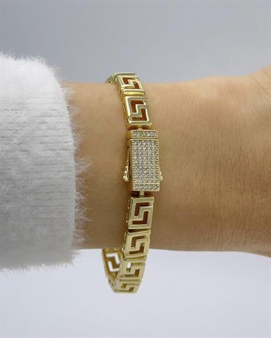 Vp 14 K Altın Kaplama Venüs Kombin Bileklik